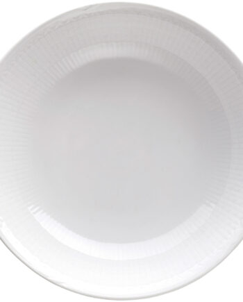 Rörstrand Swedish Grace Dyb Tallerken  19 Cm  Hvid