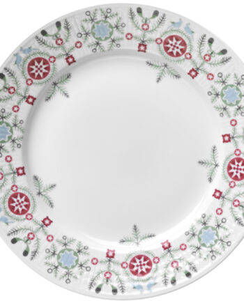 Rörstrand Swedish Grace Vinter Tallerken 21 Cm  Porcelæn