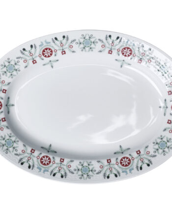 Rörstrand Swedish Grace Vinter Tallerken Oval 32 Cm