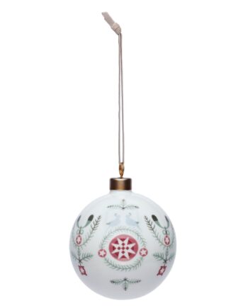Rörstrand Swedish Grace Winter Julekugle   Cm