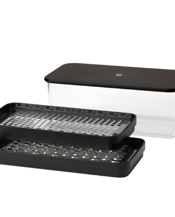 Rig-tig  Grate-it Rivejern Med Beholder     Liter  Sort