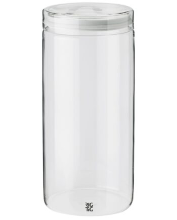 Rig-tig Store-it Opbevaringsglas     Liter  Lysegrå