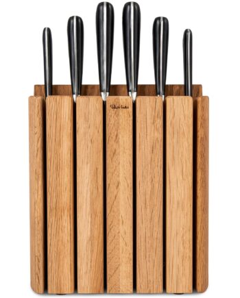 Robert Welch Signature Book Oak Knivblok Med   Knive