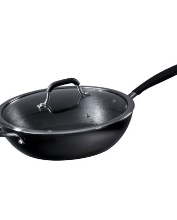 Ronneby Bruk Sautérpande Med Glaslåg  28 Cm