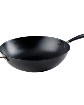 Ronneby Bruk Wokpande   Støbejern 34 Cm