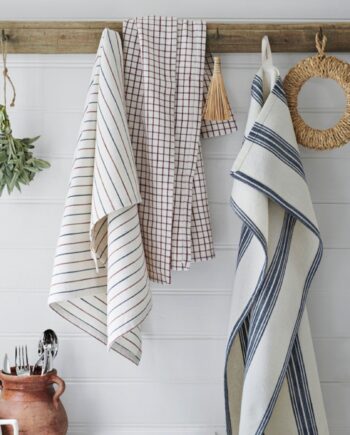 Rosendahl Textiles Viskestykke 70   50 Cm  Blå Terrakotta