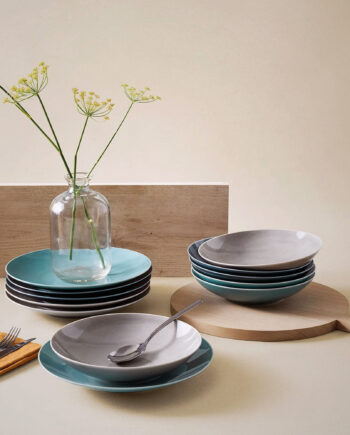 Rosenthal Thomas Loft Dyb Tallerken 24 Cm  Moon Grey