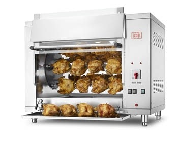 Rotiserie Elektrisk Kyllingegrill P7    20p  Cb-italy 2p10-   96p