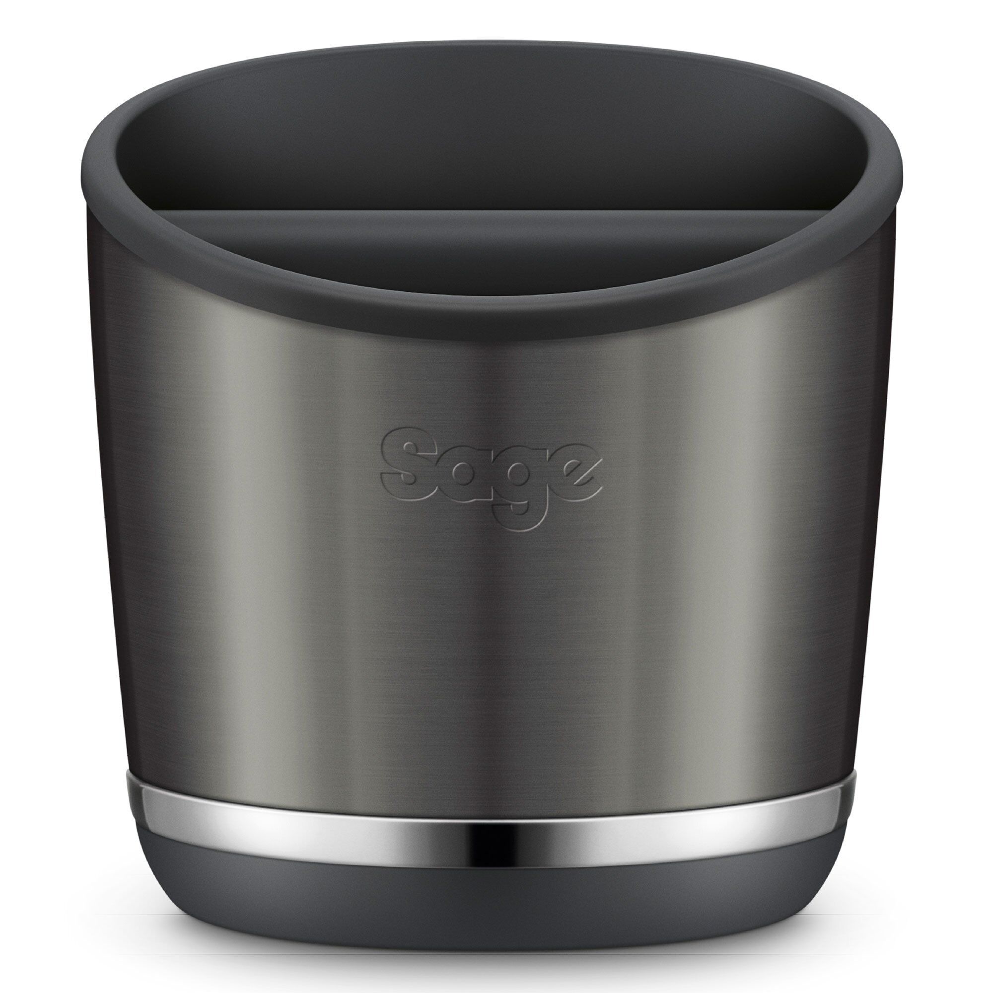 Sage The Knockbox 10â  Beholder Til Kaffegrums  Black Steel