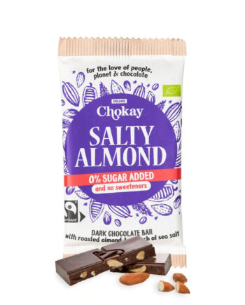 Salty Almond 54  Chokoladebar økologisk Fair Trade