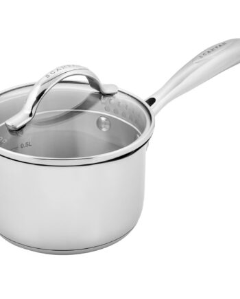 Scanpan Sts Kasserolle Med Låg 14 Cm     Liter  Rustfrit Stål
