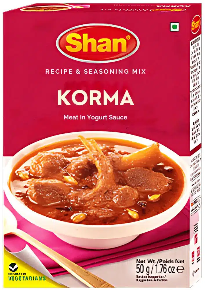 Shan Korma Krydderiblanding 50