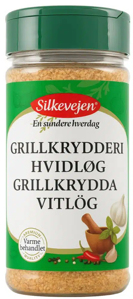 Silkevejen Grillkrydderi Hvidløg 180