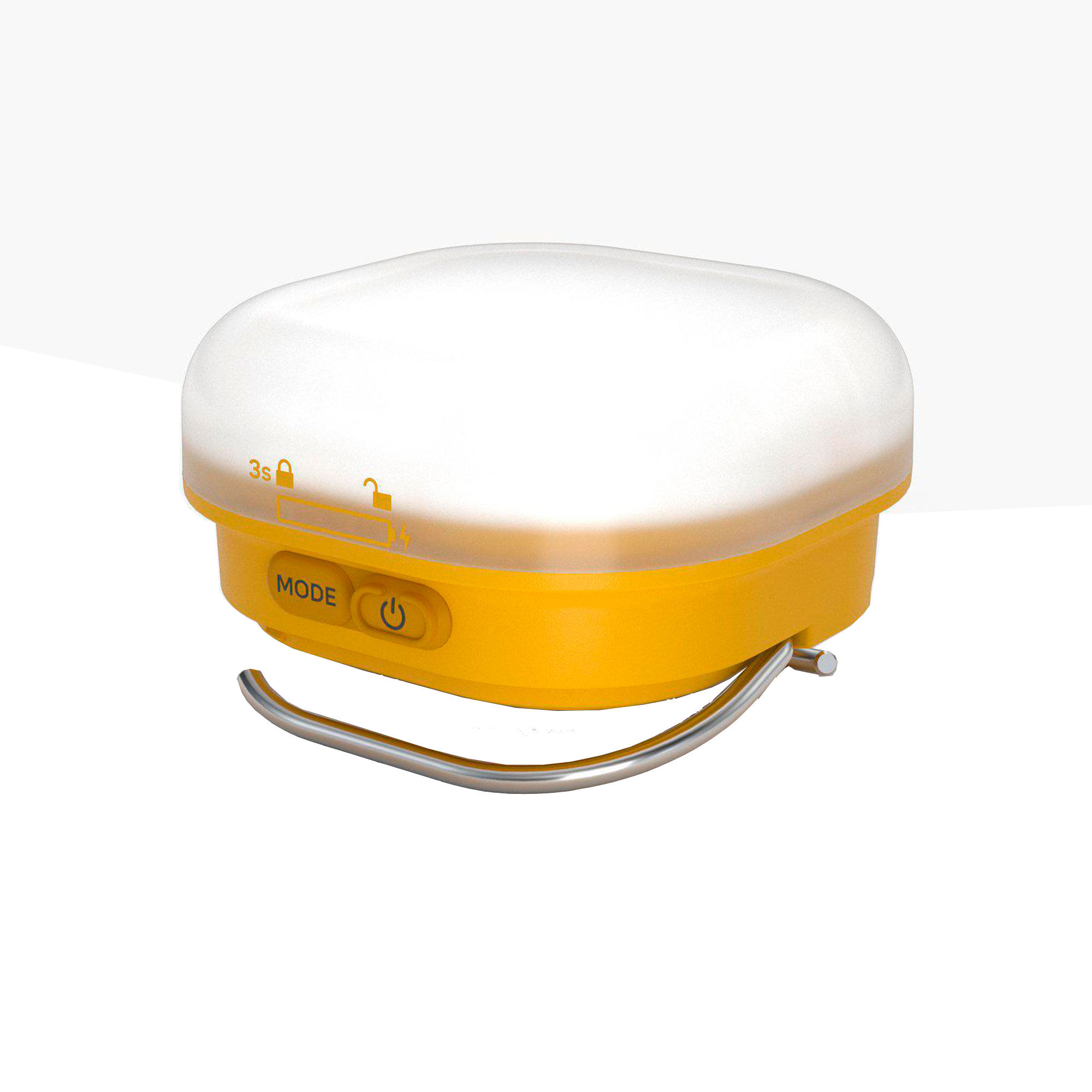 Silva Glow Recharge Campinglampe  Gul