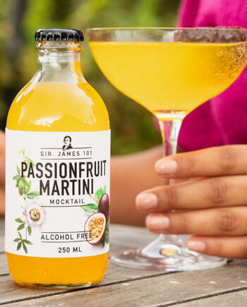 Sir James 101 Passionfruit Martini