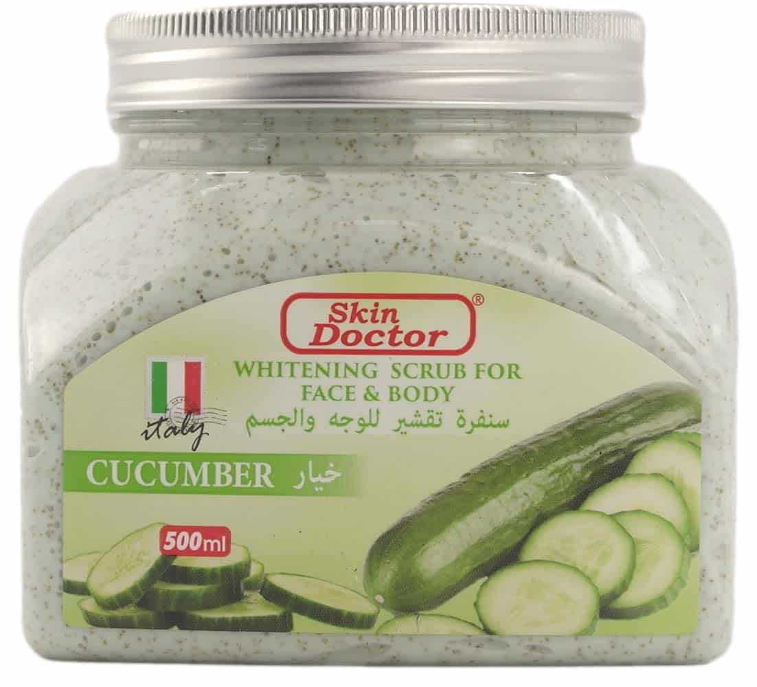 Skin Doctor Whitening Scrub Cucumber 500 Ml