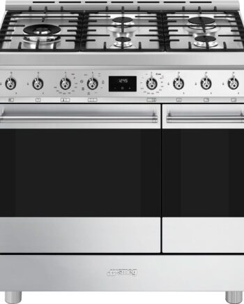 Smeg C92gmx2 Classic Gaskomfur Med   Ovne  90 Cm  Rustfrit Stål