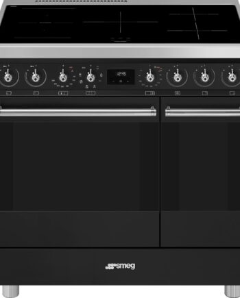 Smeg C92immb2 Classic Induktionskomfur Med   Ovne  90 Cm  Mat Sort