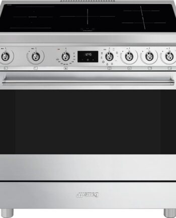 Smeg C9imx2 Classic Induktionskomfur 90 Cm  Rustfrit Stål