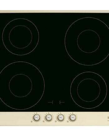 Smeg 60cm Cortina Induktionskogeplade    Ramme  Creme