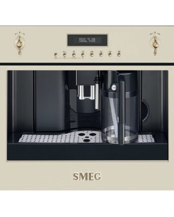 Smeg 60 Cm Indbygget Kaffemaskine   Creme
