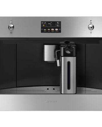 Smeg 60 Cm Indbygget Kaffemaskine   Rustfrit Stål