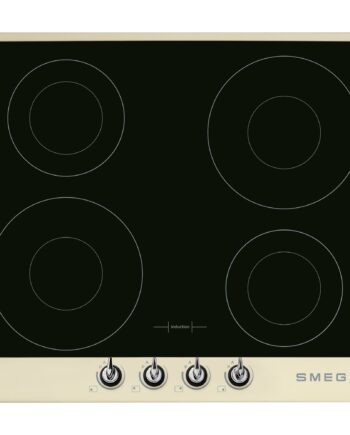 Smeg 60cm Victoria Induktionskogeplade    Ramme  Creme