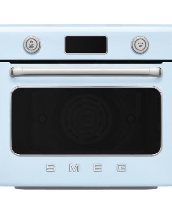 Smeg Cof01pbeu Fritstående Dampovn  Pastelblå