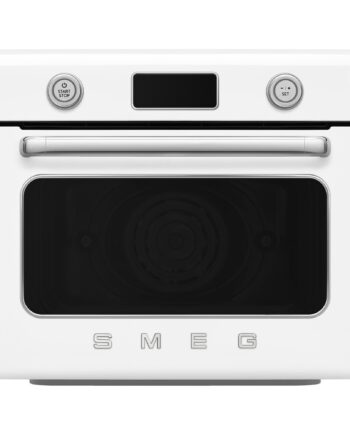 Smeg Cof01wheu Fritstående Dampovn  Hvid