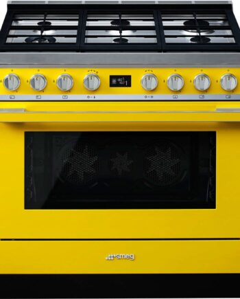 Smeg Cpf9gpyw Portofino Gaskomfur  Gul