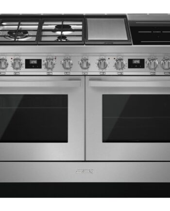 Smeg Cpf120igmpx Portofino Gas- Induktionskomfur  Rustfrit Stål