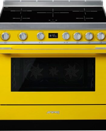 Smeg Cpf9ipyw Portofino Induktionskomfur  Gul
