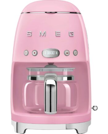 Smeg Dcf02pkeu Retro Kaffemaskine  Rosa