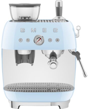 Smeg Egf03 Manuel Espressomaskine  Pastelblå