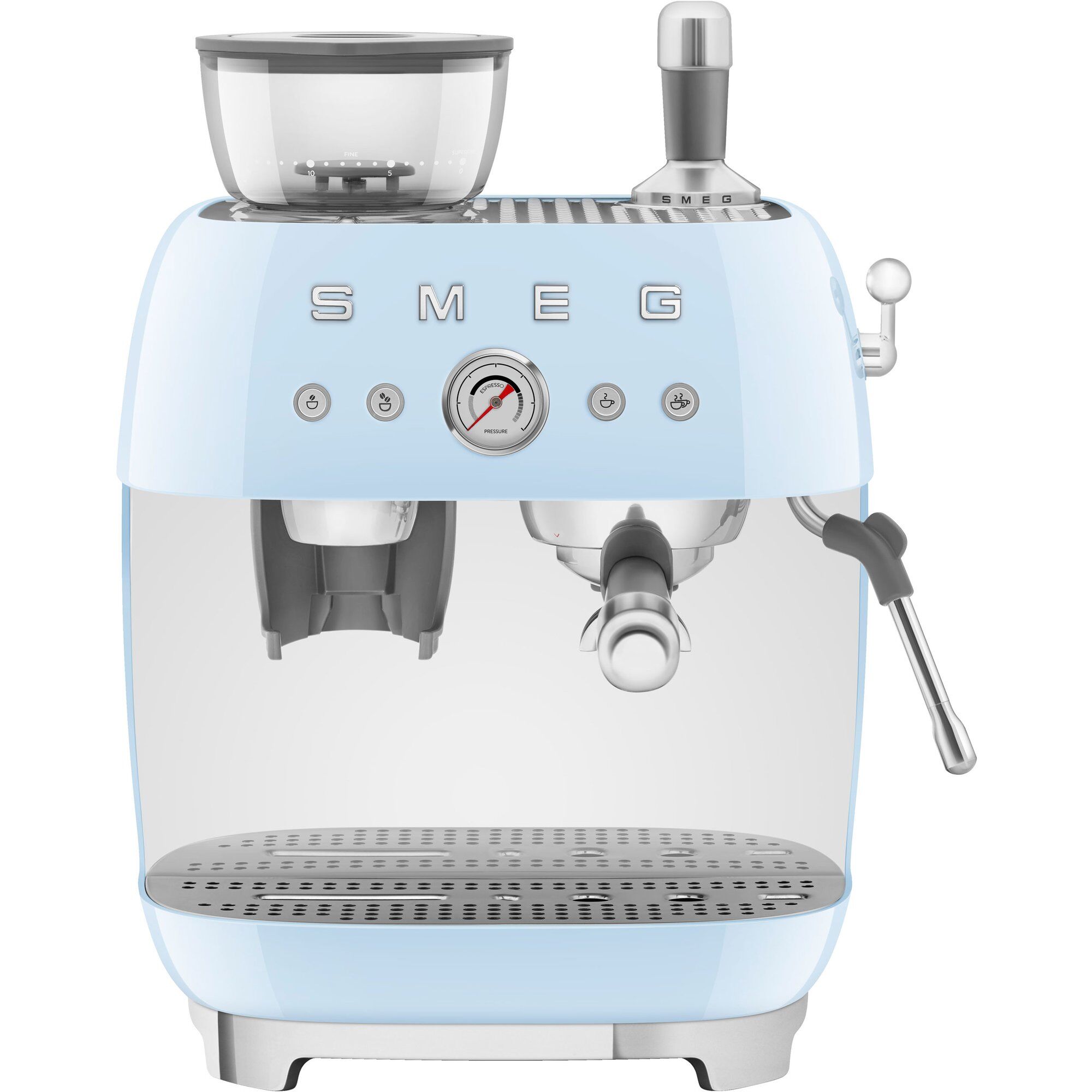 Smeg Egf03 Manuel Espressomaskine Pastelblå