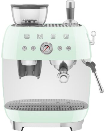 Smeg Egf03 Manuel Espressomaskine  Pastelgrøn