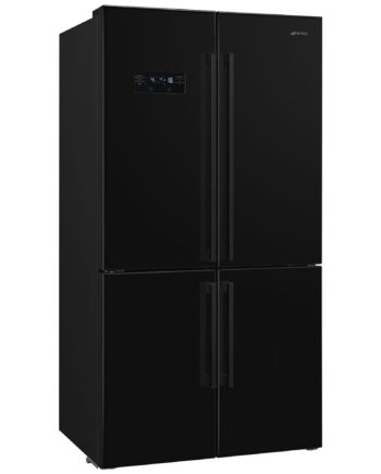 Smeg French Door Køle- Fryseskab 92 Cm  Sort