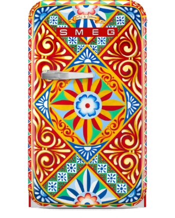 Smeg Fritstående Køleskab Dolce   Gabbana Divina Cucina Fab5rdgc5 73 Cm