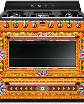Smeg Gaskomfur Dolce   Gabbana Divina Cucina Tr90dgc9 90 Cm