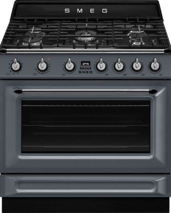Smeg Gaskomfur Victoria Tr90gmgr 90 Cm  Grå