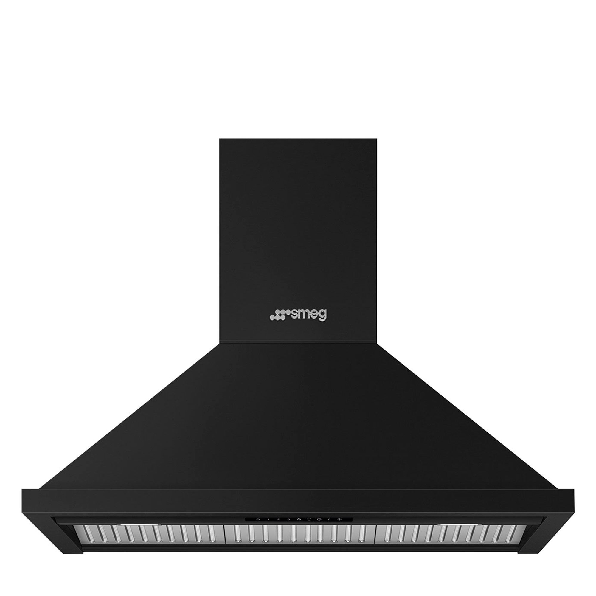 Smeg Kpf94mb Vægmonteret Emhætte 90 Cm  Mat Sort