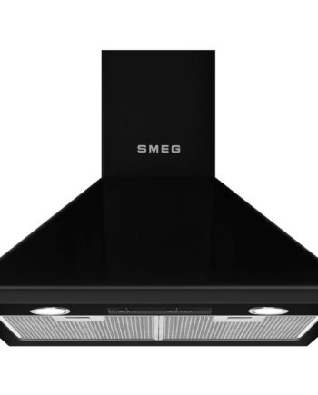 Smeg Ksed65nee 60cm Universal Vægmonteret Emhætte  Sort