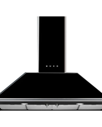 Smeg Kt110ble Vægmonteret Emhætte 110 Cm  Sort