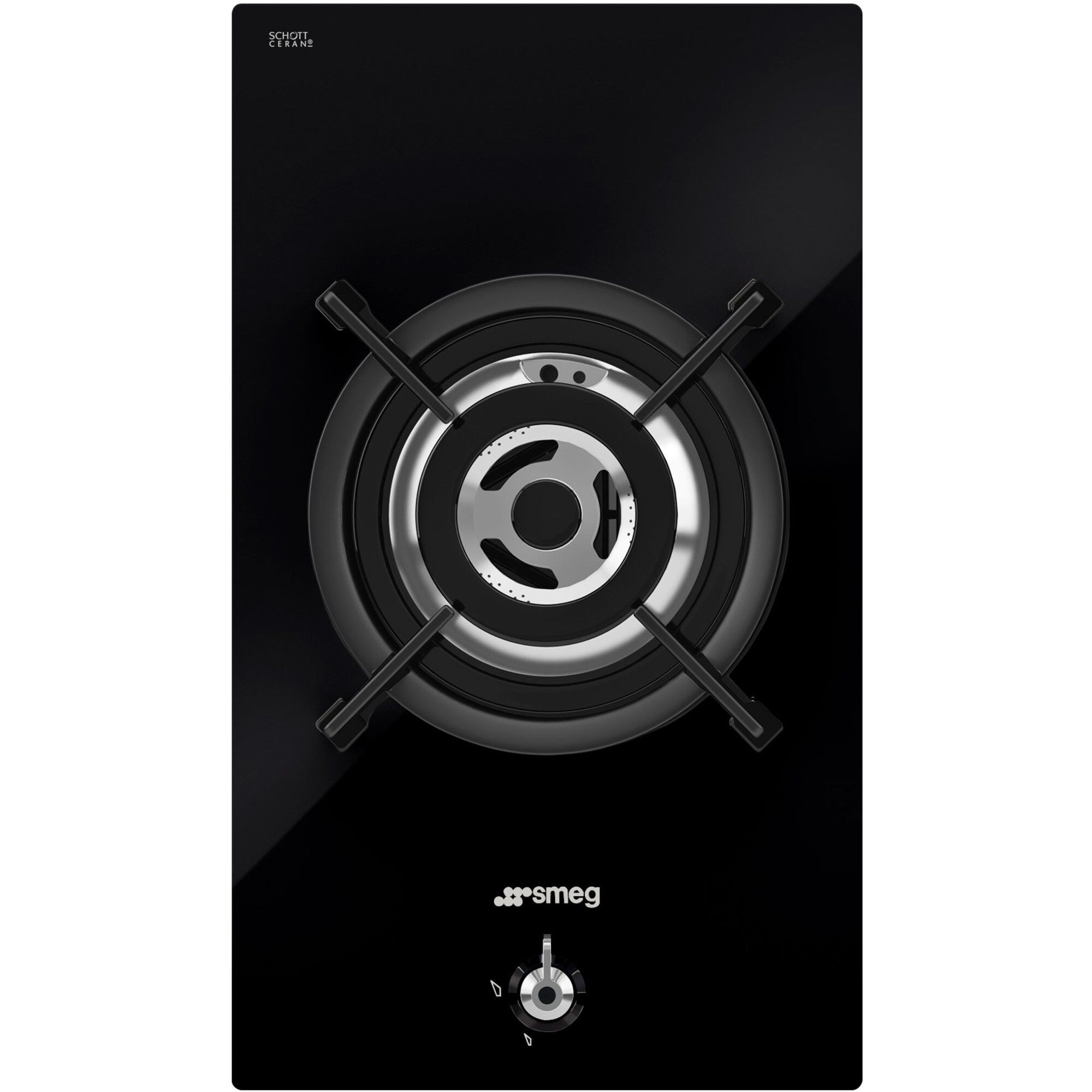 Smeg Pv331cn Classic Indbygningskogeplade Til Gas 30 Cm Sort