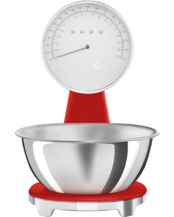 Smeg Retro Køkkenvægt  Rød
