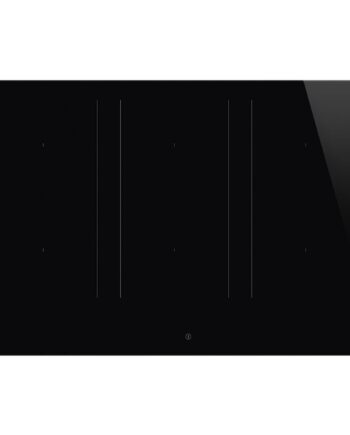 Smeg Sim3864d Indbygningskogeplade  80 Cm  Sort