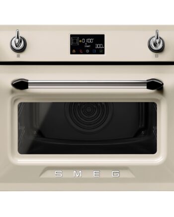 Smeg So4902m1 Victoria Kombi-mikrobølgeovn 40 Liter  Creme