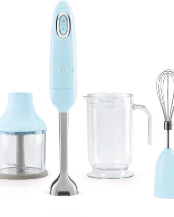 Smeg Stavblender Pastelblå Hbf03pbeu