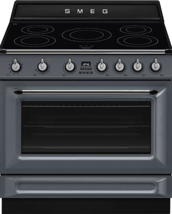Smeg Tr90imgr Victoria Induktionskomfur 90 Cm  Grå