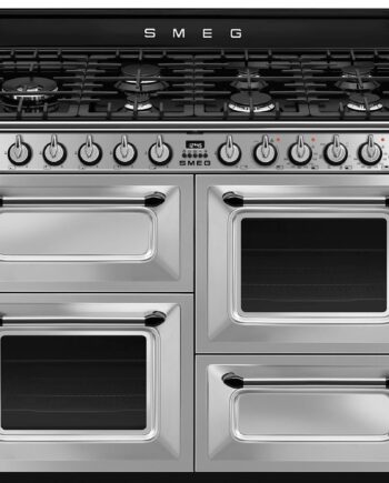 Smeg Tr4110x-  Victoria Gaskomfur Med   Ovne 110 Cm  Rustfrit Stål